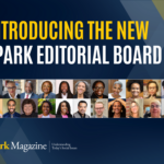Introducing the new Spark editorial board. Includes collage of new member headshots.