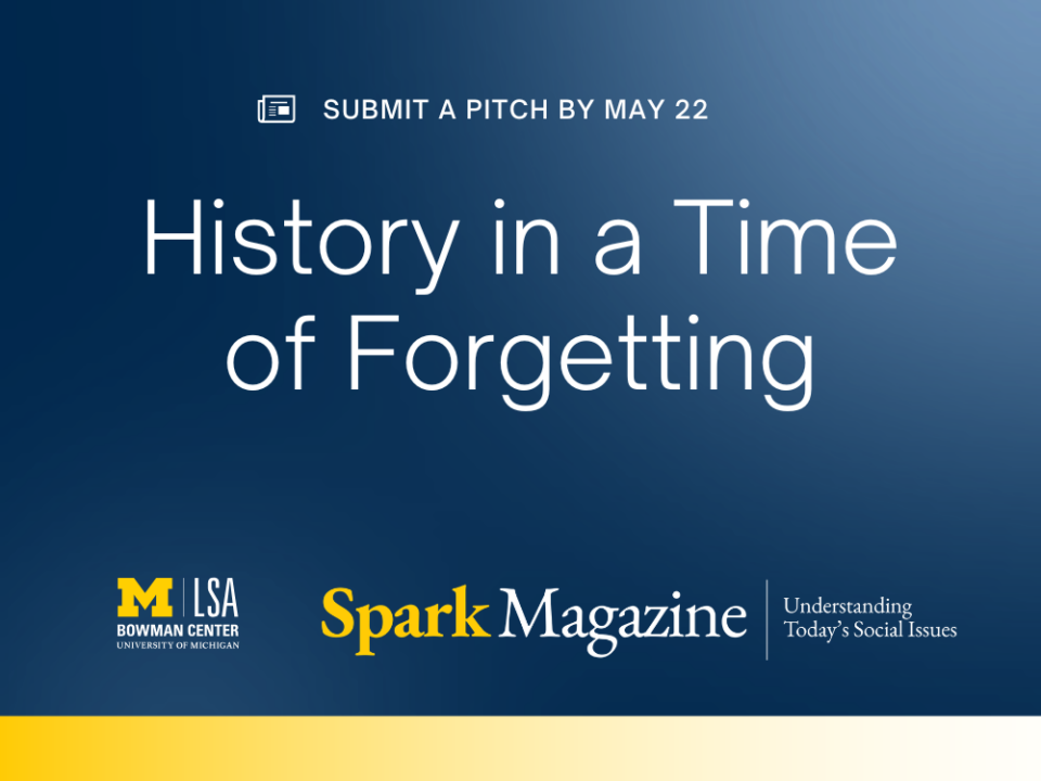 A decorative image with the title of the series and Spark logo